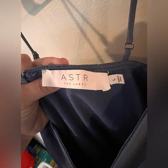 [ASTR THE LABEL] Bustier Satin Midi Dress - Picture 8 of 8